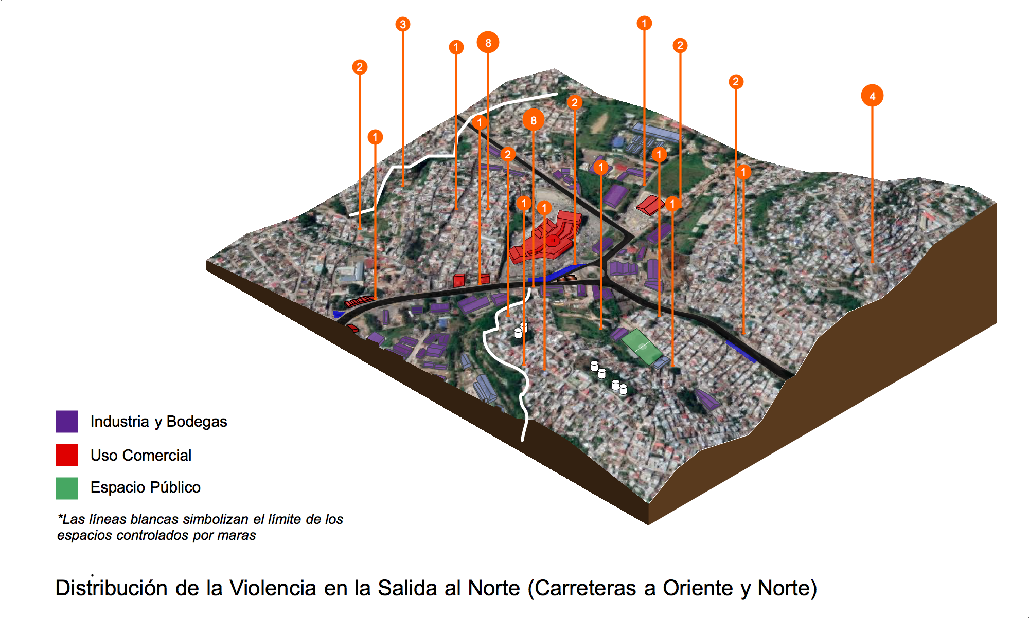 Honduras: zoom de violencia en salida Norte